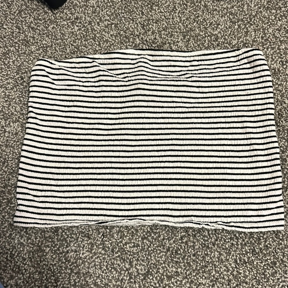 Striped tube top!!